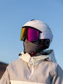 Маска горнолыжная EasyRider WHITE цвет розовый фото 3