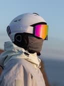 Маска горнолыжная EasyRider WHITE цвет розовый фото 4