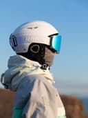 Маска горнолыжная EasyRider WHITE цвет голубой фото 4