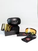 Маска горнолыжная EasyRider BLACK цвет золотой фото 6