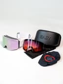 Маска горнолыжная EasyRider WHITE цвет фиолетовый фото 7