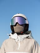 Маска горнолыжная EasyRider WHITE цвет фиолетовый фото 1