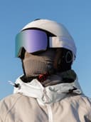 Маска горнолыжная EasyRider WHITE цвет фиолетовый фото 3