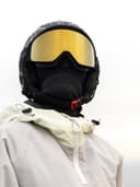 Маска горнолыжная EasyRider BLACK цвет золотой фото 2