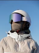 Маска горнолыжная EasyRider WHITE цвет фиолетовый фото 4