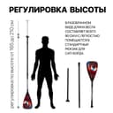 Весло (стекловолокно) EasyRider Nebula три секции фото 4