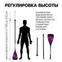 Весло (стекловолокно) EasyRider Amethyst три секции фото 4