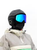 Маска горнолыжная EasyRider BLACK цвет синий фото 4