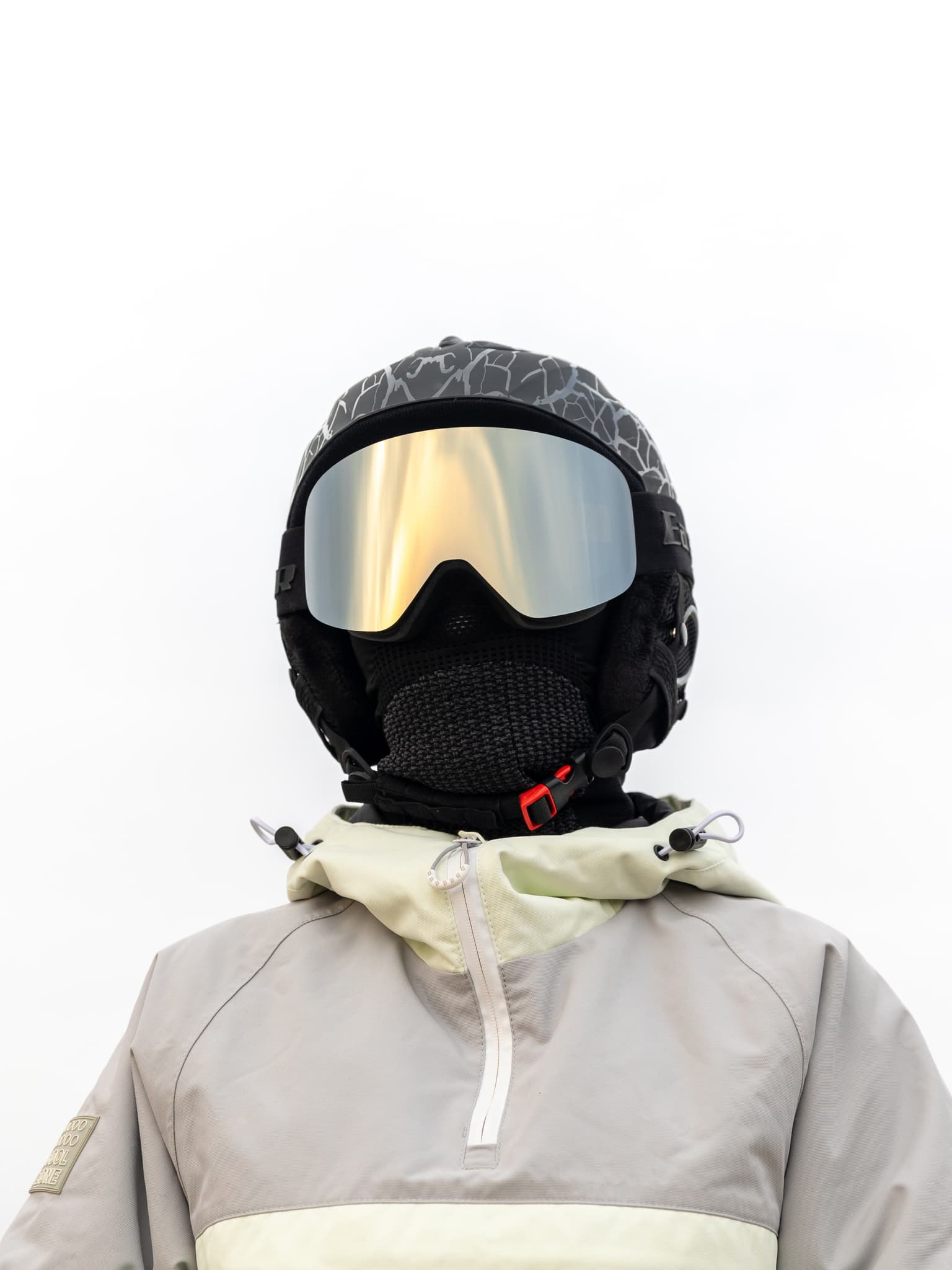 Маска горнолыжная EasyRider BLACK цвет серебристый