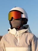 Маска горнолыжная EasyRider WHITE цвет красный фото 3