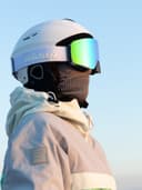 Маска горнолыжная EasyRider WHITE цвет зеленый фото 3