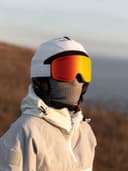 Маска горнолыжная EasyRider WHITE цвет красный фото 5