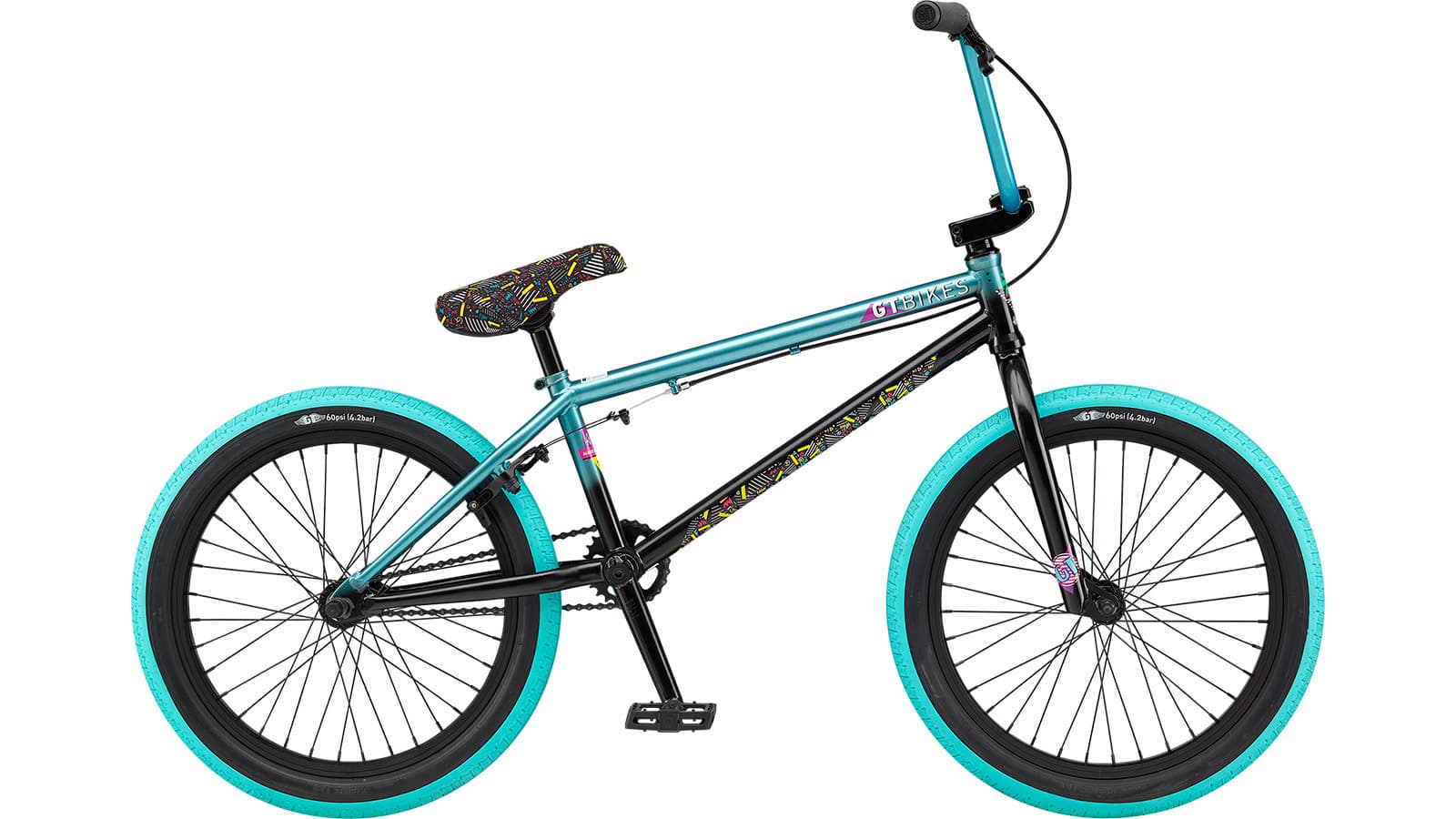 GT MERCADO TEAM 20.75 черно-голубой