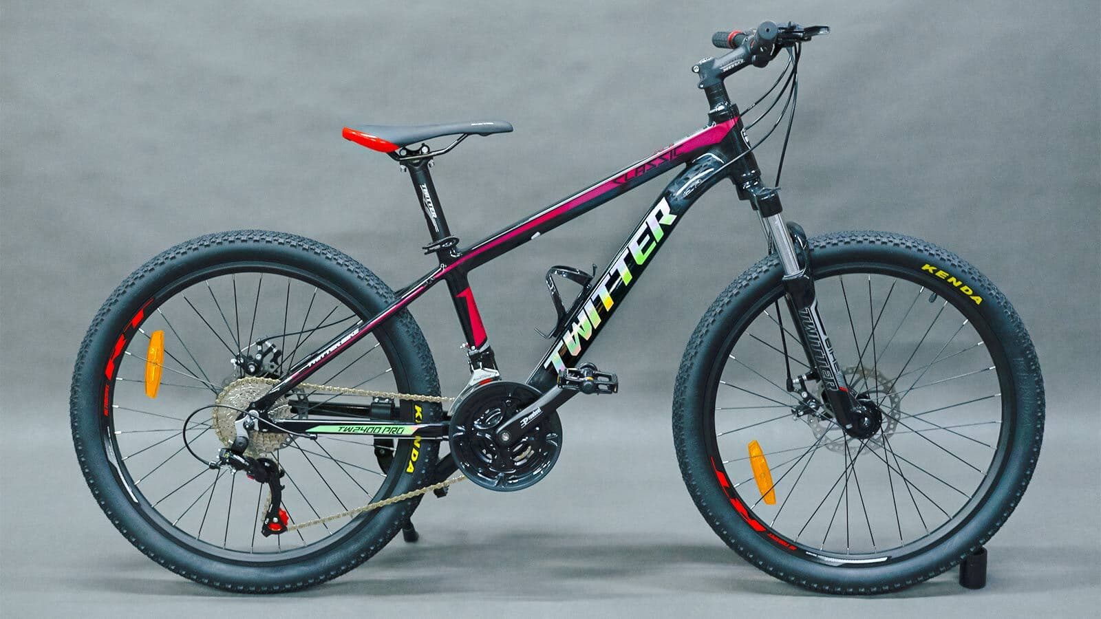 TWITTER TW2400pro 24" черно-красный