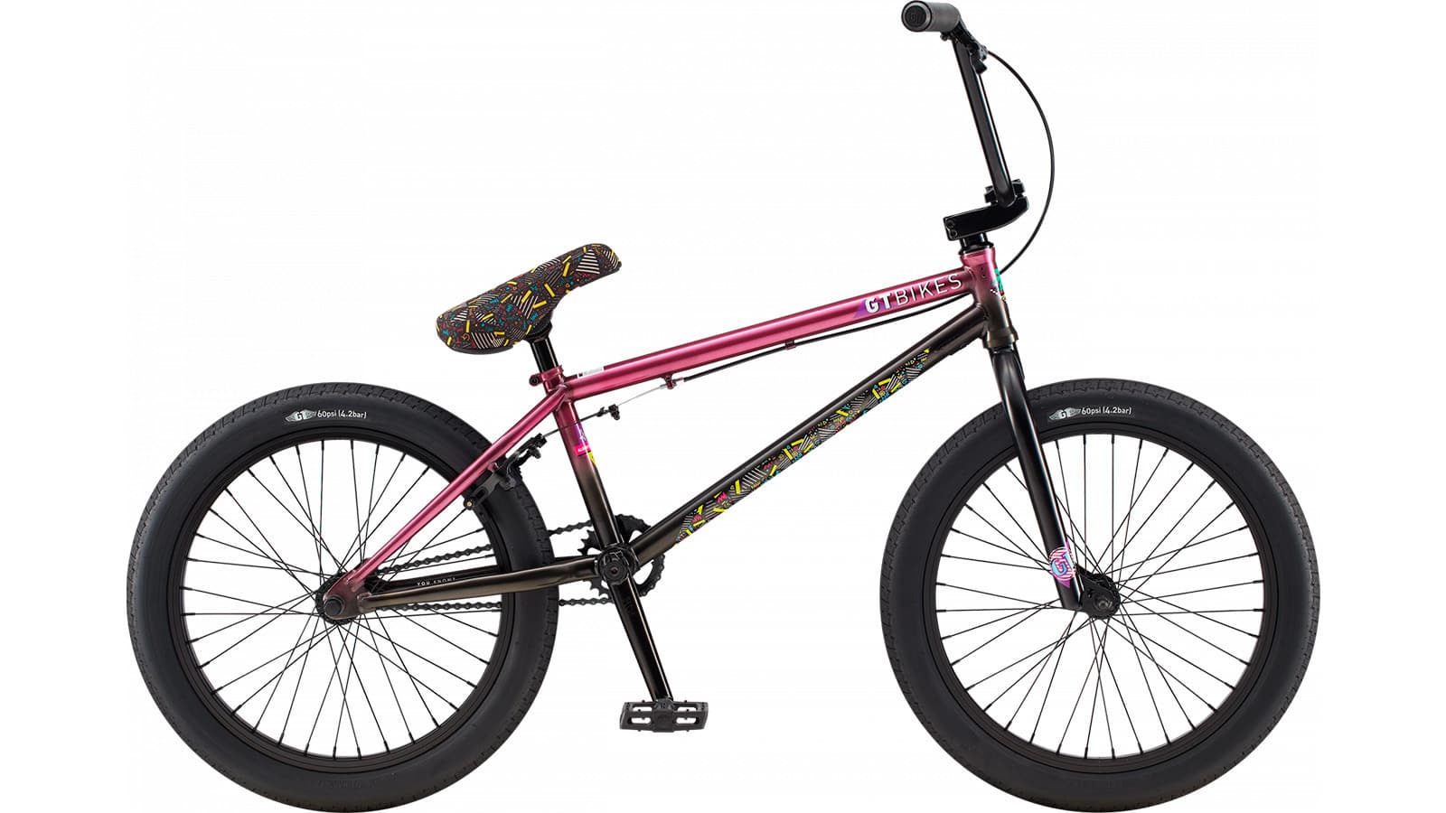 GT MERCADO TEAM 20.75" Черно-розовый