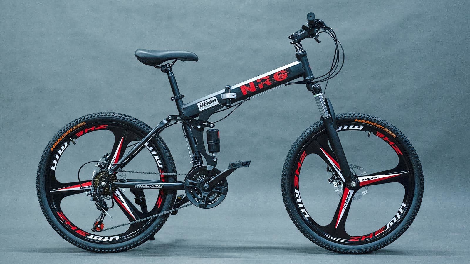 iRide Junior, NRG, 24', черно-красный