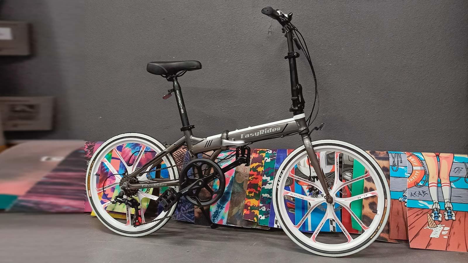 Easyrider smart 20' серый металлик