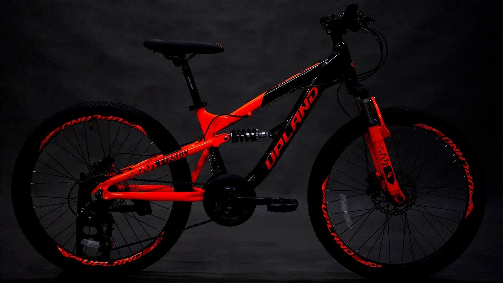 Upland Fusion 24" черно-оранжевый